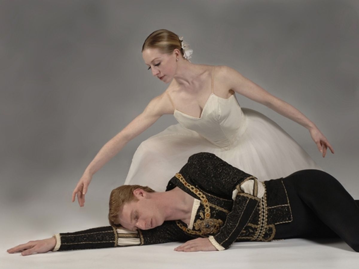 Christine Rennie and Eddie Mikrut in Nashville Ballet's 'Giselle' at 